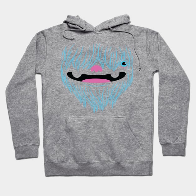 Happy Yeti Hoodie by ivejustquitsmoking